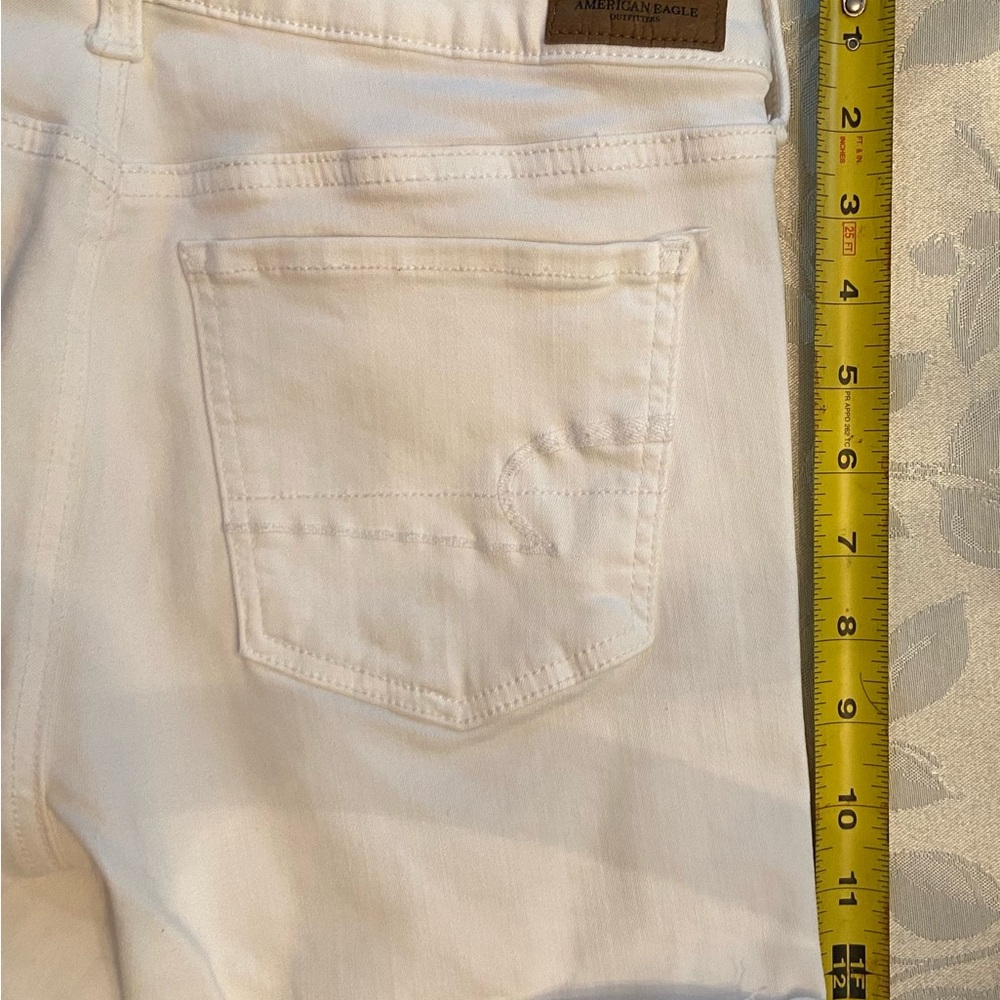 American eagle white stretch shorts - Picture 6 of 6